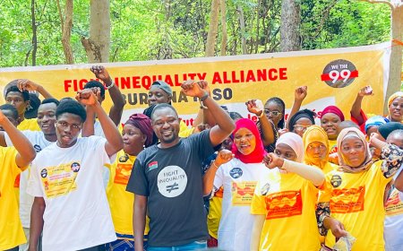 BURKINA FASO : Fight Inequality Alliance , célèbre la journée mondiale de lutte contre les inégalités.