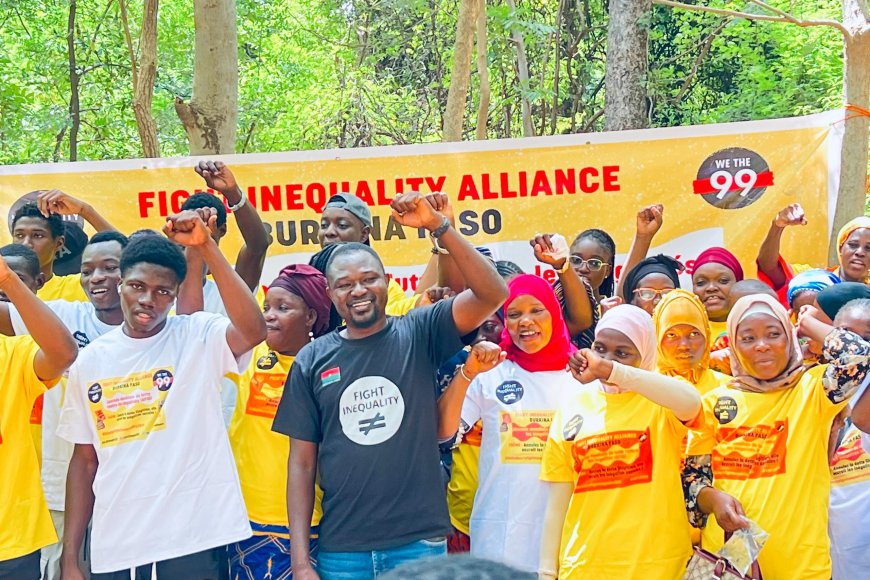 BURKINA FASO : Fight Inequality Alliance , célèbre la journée mondiale de lutte contre les inégalités.